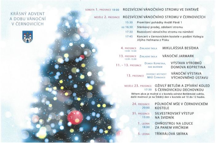 advent 2018 v Černovicích