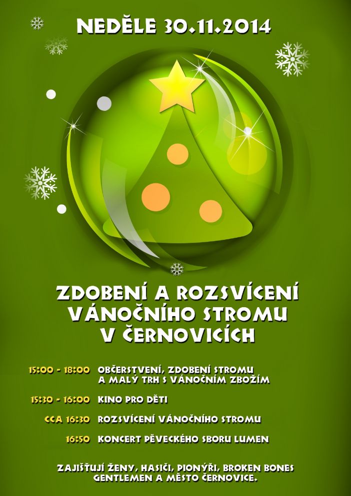 rozsvícení stromku