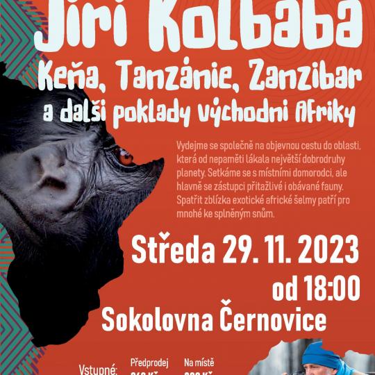 Jiří Kolbaba - Keňa, Tanzánie, Zanzibar a další poklady východní Afriky v Černovicích 1